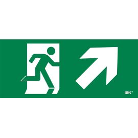 Этикетка самоклеящаяся 330х140мм "Фигура/стрелка вверх вправо" IEK