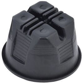 Держатель проводника круглого 8мм для плоской кровли пластик IEK