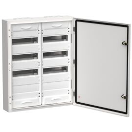 TITAN 5 Корпус металлический ЩРн-96 (2х48) 710х570х140мм IP54 белый (одна дверь) IEK