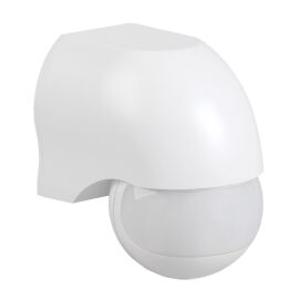 Датчик движения ДД 010, 1100Вт, 180град., 10м, IP44, белый, IEK LDD10-010-1100-001