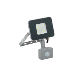 Прожектор СДО 07-10Д светодиодный серый с ДД IP44, IEK LPDO702-10-K03