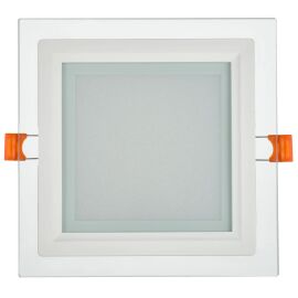 Светильник светодиодный ДВО 1624 со стеклом квадрат 12Вт 4000К IP20 IEK