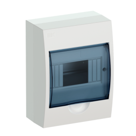 Корпус пластиковый ЩРН-П-6, IP41, белый, IEK MKP12-N-06-40-20