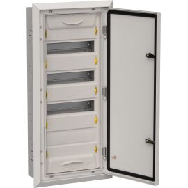 TITAN 5 Корпус металлический ЩРв-48 (1х48) 755х365х130мм IP31 серый (одна дверь) IEK
