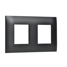 Рамка 2-местная SK-F02Bl, черный, SKANDY, IEK SK-M22-K02