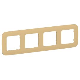 FLITE Рамка 4-местная РУ-4-А-ФлШм шамуа IEK