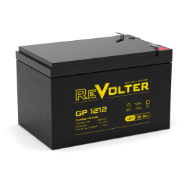 Батарея аккумуляторная GP 1212, (12В, 12Ач), REVOLTER 4614040020018
