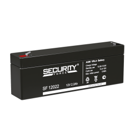 Батарея аккумуляторная SF 12022, (12В, 2.2Ач), SECURITY FORCE 4614030010002