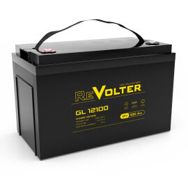 Батарея аккумуляторная GL 12100, (12В, 100Ач), REVOLTER 4614040010021