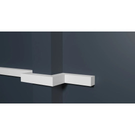 Молдинг стеновой под покраску 20x20x3000 мм, Decor-Dizayn DD622