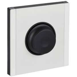 FORTE&PIANO Светорегулятор поворотно-нажимной 600Вт FP254M металл белый IEK
