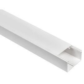 METRA Кабель-канал парапетный 85х50мм с крышкой шириной 75мм белый IEK