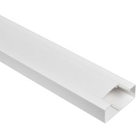 METRA Кабель-канал парапетный 130х50мм с крышкой шириной 75мм белый IEK