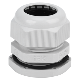 Сальник PG 29 диаметр проводника 18-24мм, IP54, IEK YSA20-25-29-54-K41