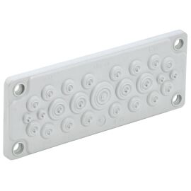 TITAN Ввод кабельный мембранный 25 отверстий d=5-26мм IP65 (без клипс) IEK