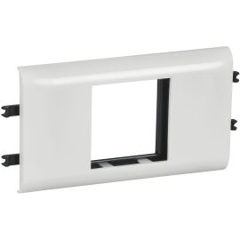 DLP Рамка и суппорт на 2 модуля для кабель-каналов с шириной крышки 65мм белая IEK