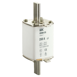 Вставка плавкая предохранителя ППНИ-35, габарит 1, 250А, IEK DPP30-250
