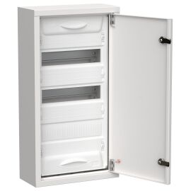 TITAN 5 Корпус металлический ЩРн-36 (1х36) 585х310х140мм IP31 белый (одна дверь) IEK