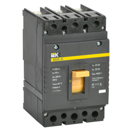 Выключатель автоматический ВА88-35 3Р 250А 35кА, IEK SVA30-3-0250