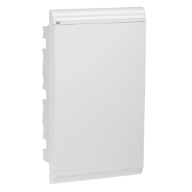 Корпус пластиковый ЩРВ-П-36 модулей встраиваемый. белая дверь, IP41, IEK MKP82-V-36-WD-41-05