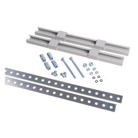 Комплект крепления металлокорпуса к столбу монтажной полосой, IEK YKK-0-125