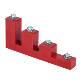 Изолятор ступенчатый ИСв4-40 (М10) силовой с болтом, IEK YIS11-4-40-8-B