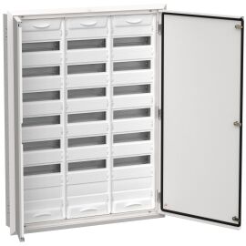 TITAN 5 Корпус металлический ЩРв-252 (3х84) 1130х885х130мм IP31 белый (две двери) IEK