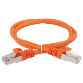 Патч-корд 4 пары, 2хRJ45, 1,5м, Кат.5e, FTP, оранжевый, PVC, ITK PC07-C5EF-1M5
