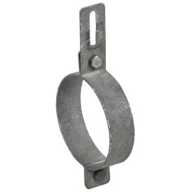 Держатель проводника круглого 8мм водосточная труба 80мм оцинкованная сталь TD IEK