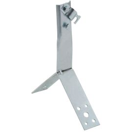 Держатель проводника круглого 6-10мм винтовой для конька h=80мм оцинкованная сталь IEK