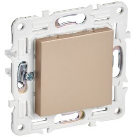 SKANDY Заглушка с суппортом SK-C01Sa песочный IEK