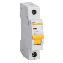 Выключатель автоматический ВА47-29 1P 8А 4,5кА х-ка B, IEK MVA20-1-008-B