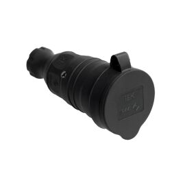 Розетка с з/к переносная, IP44, IEK PKR21-016-2-K02