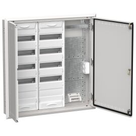 TITAN 5 Корпус комбинированный ЩРв-120 (3х60) 880х885х130мм IP30 белый IEK