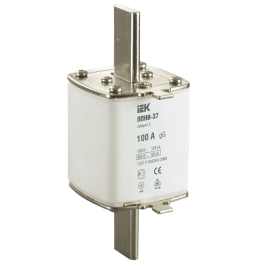 Вставка плавкая предохранителя ППНИ-37, габарит 2, 100А, IEK DPP40-100