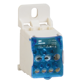 Распределительный блок на DIN-рейку РБД-80А, IEK RBD-80