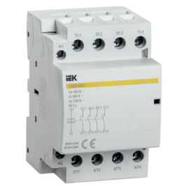 Контактор модульный КМ63-40М AC/DC, IEK MKK21-63-40