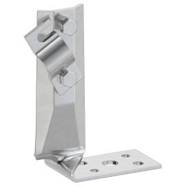 Держатель проводника круглого 6-10мм винтовой угловой скрученный h=70мм нержавеющая сталь IEK