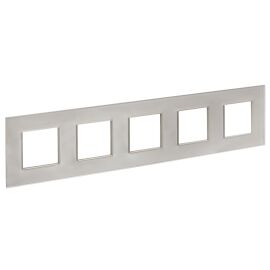 SKANDY Рамка 5-местная SK-F25Sh стекло шампань IEK