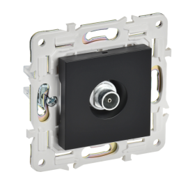 Розетка TV оконечная SK-A12Bl, черный, SKANDY IEK SK-A10-O-K02