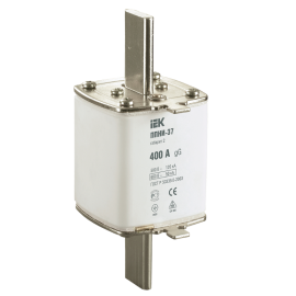 Вставка плавкая предохранителя ППНИ-37, габарит 2, 400А, IEK DPP40-400