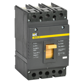 Выключатель автоматический ВА88-35 3Р  63А 35кА, IEK SVA30-3-0063