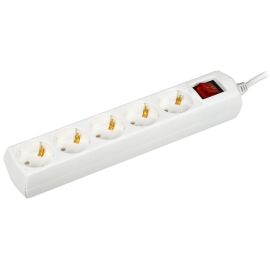 Удлинитель У05В 5 мест с заземлением 5м 3х1мм2 10А/250В GENERICA