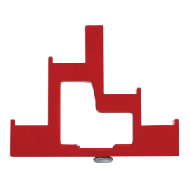 Изолятор ступенчатый ИС4-25/1-15 (4 x М6; 1 x М5) силовой, IEK YIS11-5-25