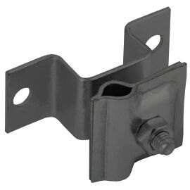 Держатель-зажим соединительный проводника круглого 6-10мм опорный L=30-40мм оцинкованная сталь TD IE