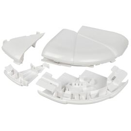 DLP Угол внешний изменяемый для кабель-канала 80х50мм (60-120град) белый IEK