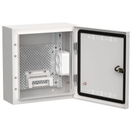 TITAN 5 Корпус мультимедиа ЩРн-12 (1х12) 335х310х140мм IP30 белый IEK