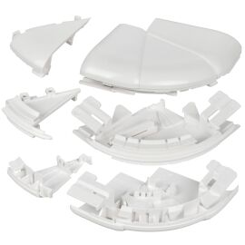 DLP Угол внешний изменяемый для кабель-канала 150х50мм (60-120град) белый IEK