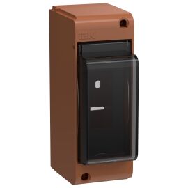 UNION Mini Корпус пластиковый КМПн-2 IP30 дуб IEK