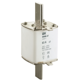 Вставка плавкая предохранителя ППНИ-37, габарит 2, 63А, IEK DPP40-063